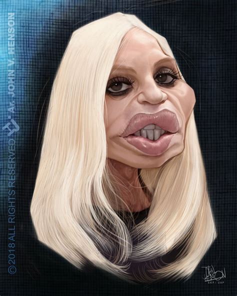 versace caricature
